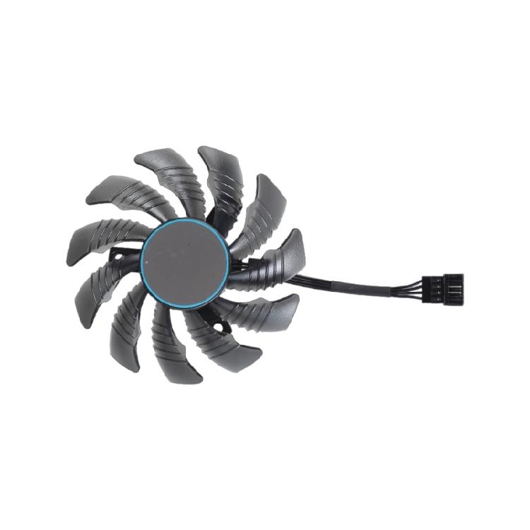 

4pin DC12V GPU Fan T128010SU for RX6700XT 6600XT Graphics Cards Cooling Efficient Airflows Advanced Heatsink Optional
