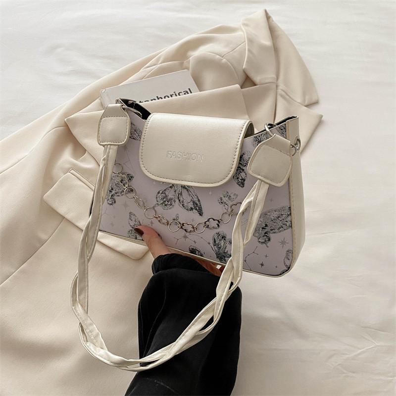 Trendy Korean Style Color Block Mini Bag Small Shoulder Crossbody Purse For Summer