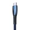 Baseus Glimmer Series Fast Charging USB-A to USB-C Cable 100W 480Mb/s 1m Blue