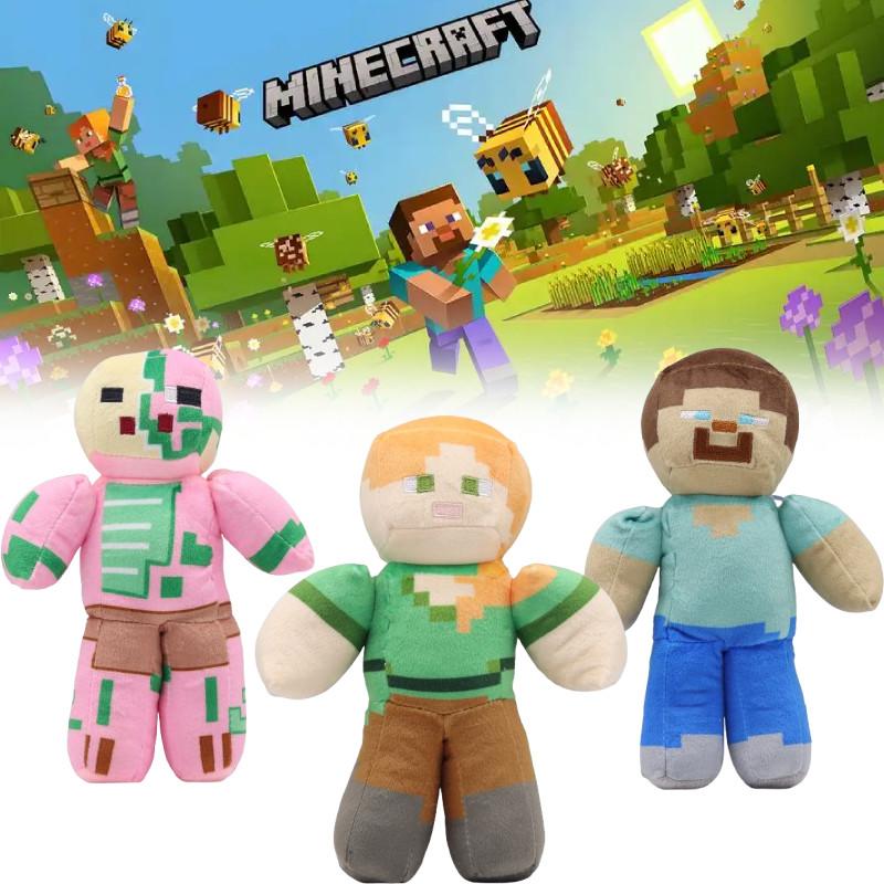 Pluszowa Zabawka Lalka Mieszkaniec Minecraft Dla Kolekcjonerów I Fanów