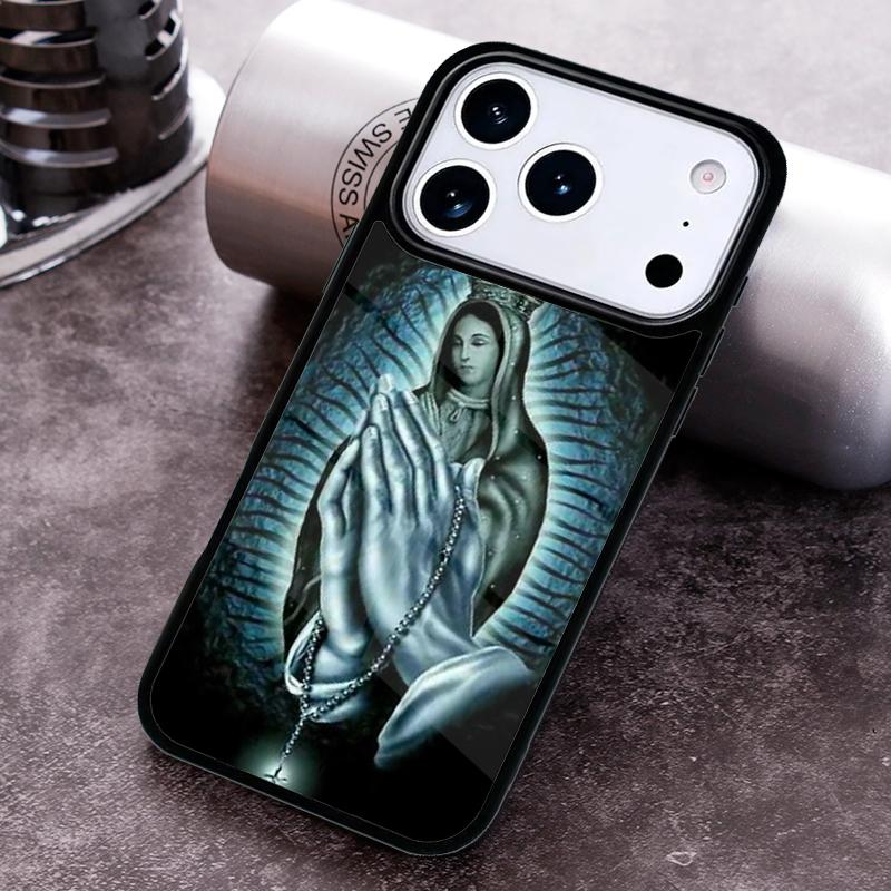 Buddha Jesus Guadalupe Phone Case For iPhone 17 16 15 14 13 12 11 Pro Max Plus 17Air Soft Silicone Cover