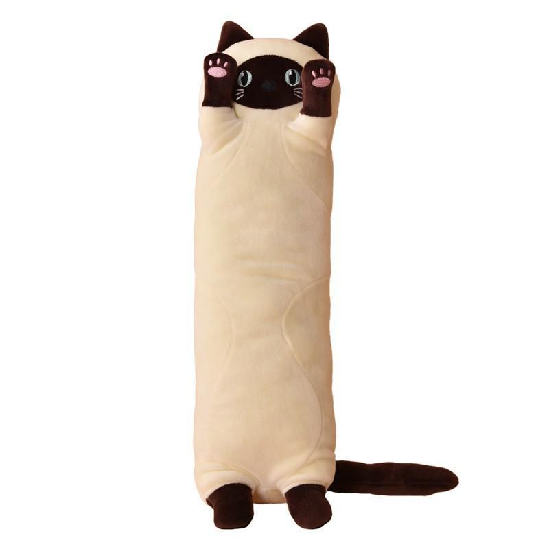 New Long Cat Series Plush Toy Doll Throw Pillow Sleeping Cute Large Cushion