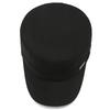 Fashion military hat Men's hat Shade sunscreen Heroic tall and straight flat top military hat Cotton comfortable atmosphere Sports hat