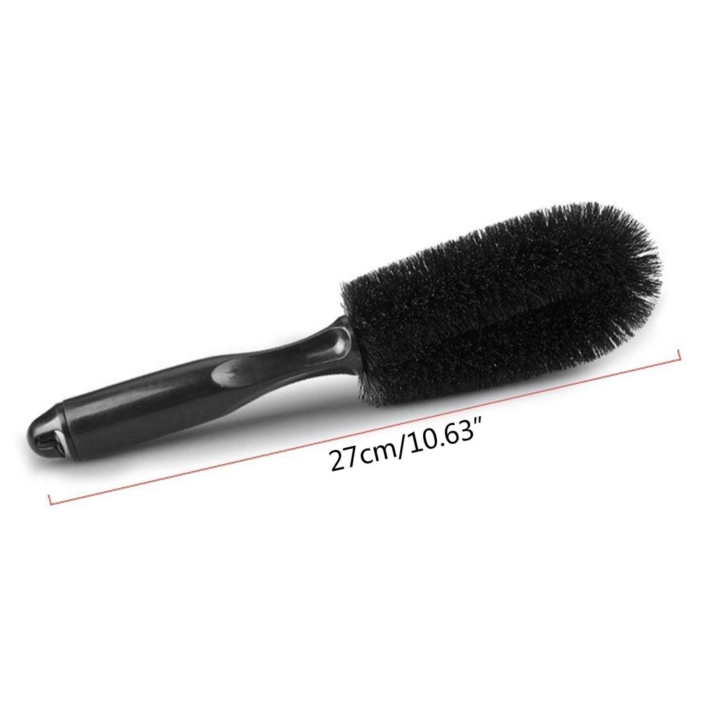 Soft Fiber Brush Auto Wheel for Rim Scrubber Wheel Brush Cleaner Dust Remover for Camper Exterior Washing Cleaning Tool