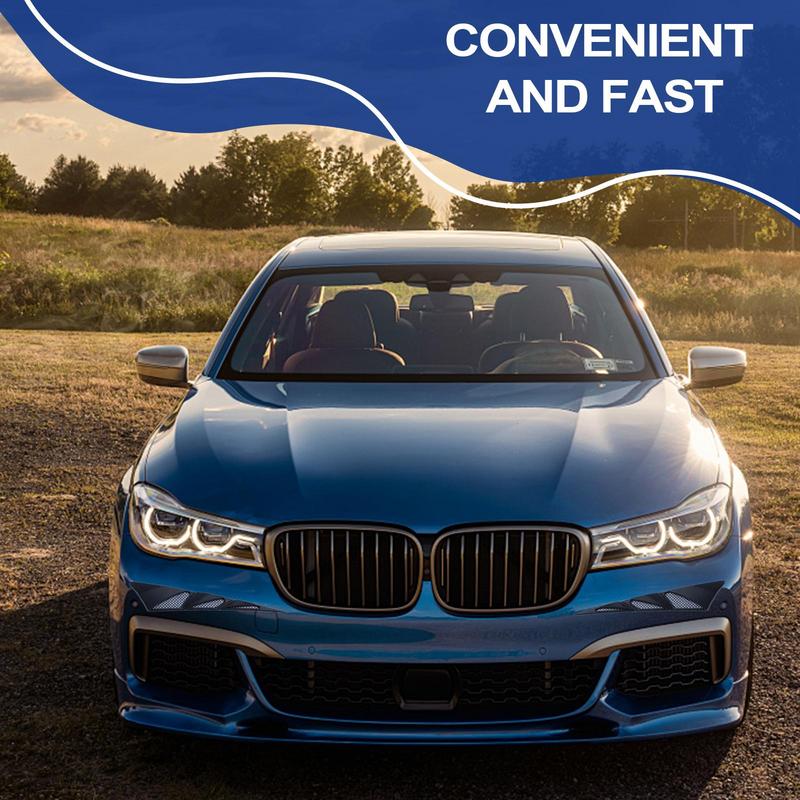 Car Door Protector Anti-Collision Patch 2pcs Shark Gill Shape Anti-Scratch Sticker Adhesive Anti Collision Car Corner Bumper