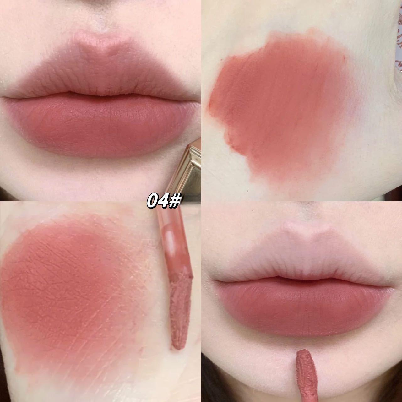 

Новый шоколадный магазин Cloud Lip Glaze Velvet Matte Matte Lipstick Lip Cream