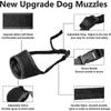 Dog Muzzle, Soft Nylon Anti-dropping Muzzle, Air Mesh Breathable Drinkable Dog Muzzle With Adjustable Loop