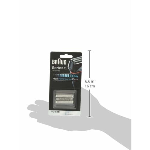 [Genuine Product] Braun Replacement Blade Old Series 5 Shaver F/C52B-b Black [100% Original Performance] Comes with Brush