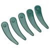 25Pz Lama in Plastica per Tosaerba Dente Piatto in ABS Pulizia Casa Taglio Rapido Separato Lama in Plastica per