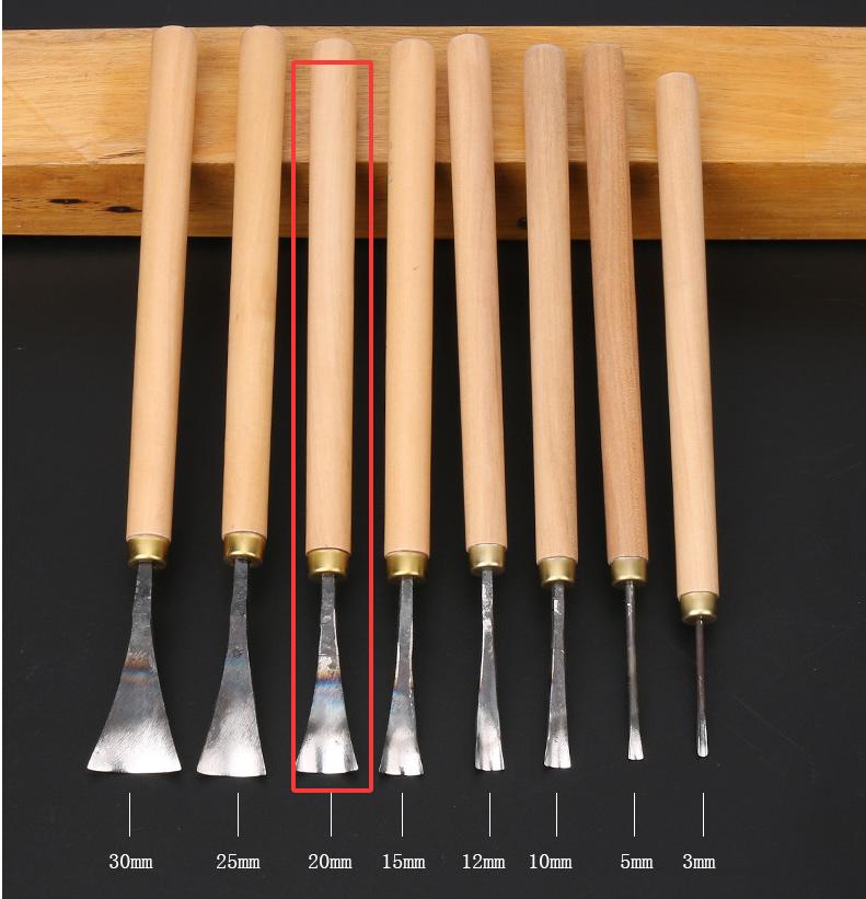 1Pc/5Pcs/Set Wood Carving Chisels Knife for Basic Wood Cut DIY Tools and Detailed Woodworking Hand Tools 3mm-30mm