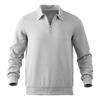 Men's Loose Casual  Long-sleeved Lapel Zip-up Hoodie