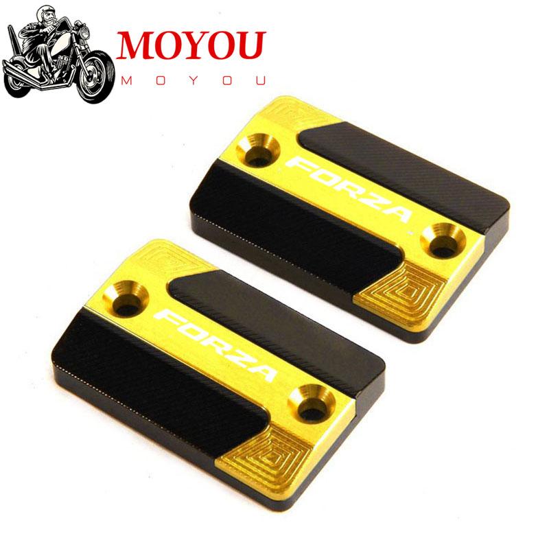For HONDA Forza 350 FORZA350 Forza350 - Motorcycle Accessories Front Brake Reservoir Fluid Tank Cover Oil Cup