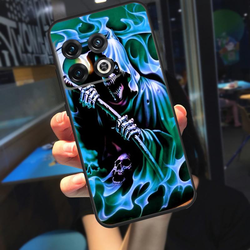 Grim Reaper Skull Skeleton Case For OnePlus 10 9 Pro 8T 9RT 10T Ace OnePlus Nord N10 N20 N100 N200 2T CE 2 Lite Cover