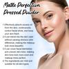Jaysuing Oil Control  Powder Lightweight Matte Finish Waterproof Shine Control Brightening Translucent Pressed Powder 8g