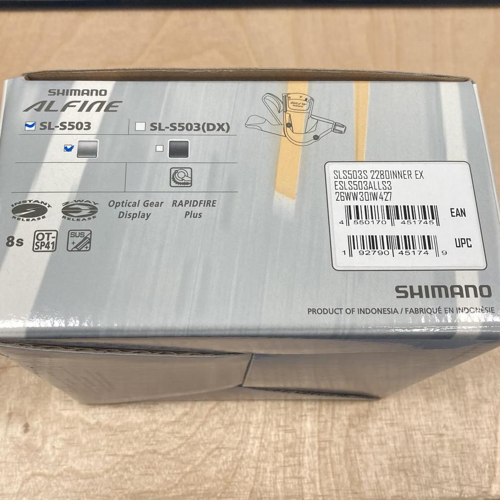 SHIMANO Silver Internal Cable with SL-S503 8-Speed (Compatible CJ-8S20)