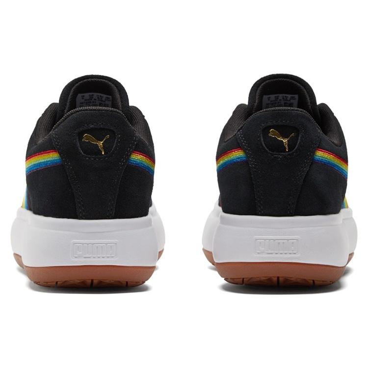 (WMNS) PUMA Suede Mayu 'Rainbow - Black' Women's 387239-01