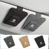 2026 Hot For Volkswagen VW Car Sun Visor Organizer Sunglasses Card Holder Storage Sunshade Bag For VW Tiguan Jetta Polo Golf Pas