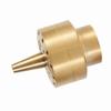 Brass Column Garden Pond Fountain Water Nozzle Sprinkler Spray Head Gold (1Celsius2 )