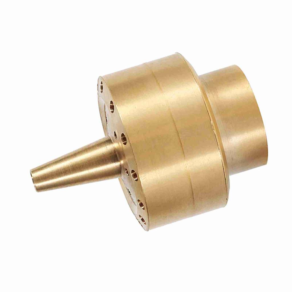 Brass Column Garden Pond Fountain Water Nozzle Sprinkler Spray Head Gold (1Celsius2 )