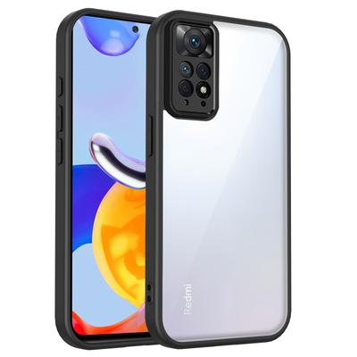 Redmi Note 12 Armor Shockproof Phone Case For Xiaomi Redmi Note 12 11 10 9 8 Pro Plus 12S 10S 9S Matte Acrylic Clear Hard Cover