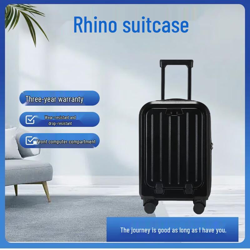 078 Front-Opening Business Spinner Luggage