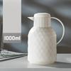 1L Insulated Bottle Double Wall Glass Vacuum Flask Household Office Water Bottle Thermal Kettle Pot Tea Coffee Thermos