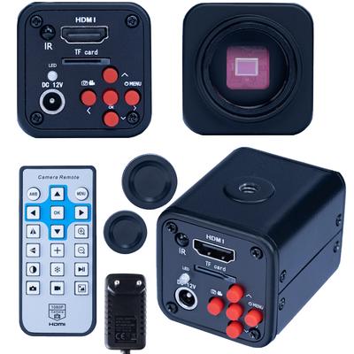 Rosfix Kamera Mikroskopowa Norma Black PRO KMNBP-HDMI – Jakość Obrazu 1080P | Zoom Elektroniczny 5X | Kompatybilna Z Mikroskopami C-Mount