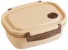 Skater Light and Easy Bento Box M 550ml Beige Seal Storage Container XPM4-A