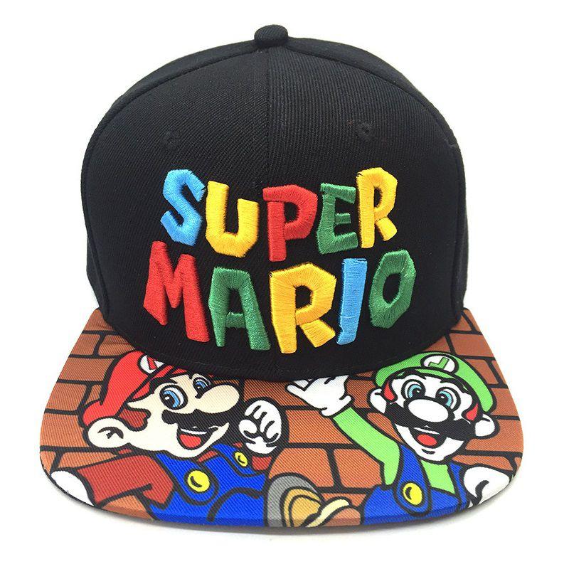 Stylish Super Mario Luigi Baseball Trucker Hat Cap With Adjustable Fit For All