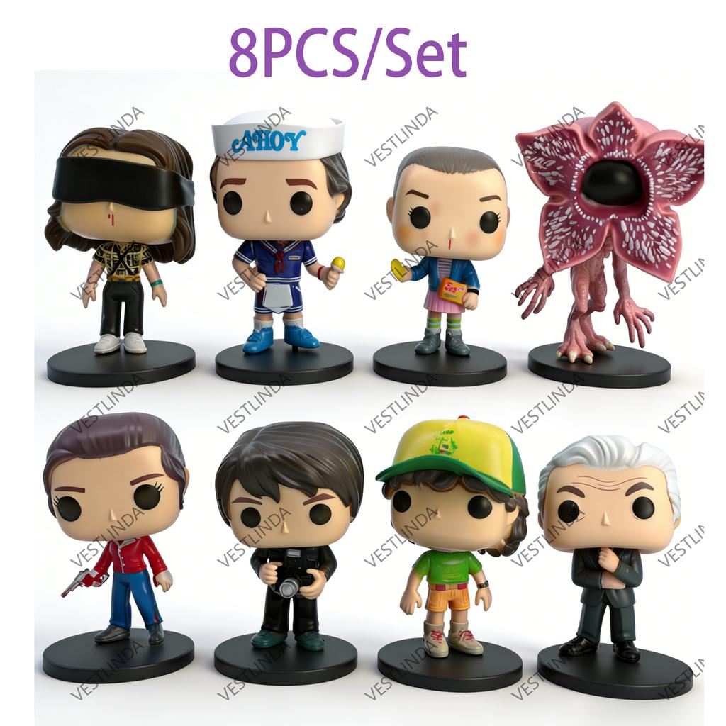 2026 Unfamiliar Worlds Figures Collector - Eleven/Max/Steve/Sailor Style Character Polyvinyl Chloride Material Miniatures (10cm) | Collector-Worthy