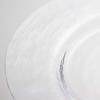 Toyo Sasaki Glass Orbit Rimmed Plates, 270mm, Set of 3, Made in Japan, Large Round Plates, Glass Dishes, Tableware, 46051