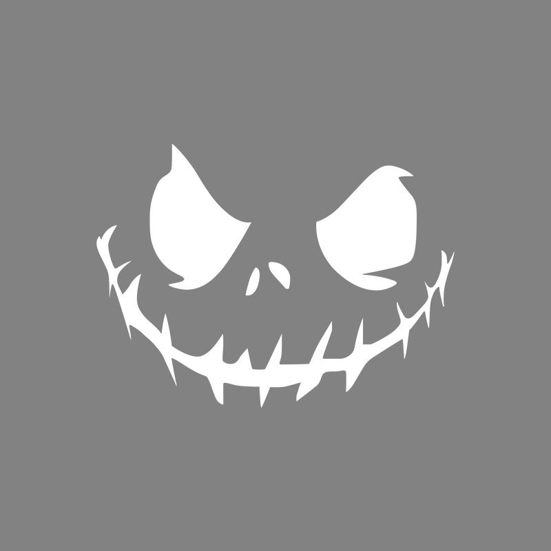 Pumpkin King Car Stickers for Window Glass Bumper Door Decoration Racing Helmet Decals Cool Moto Body Styling Halloween Elements