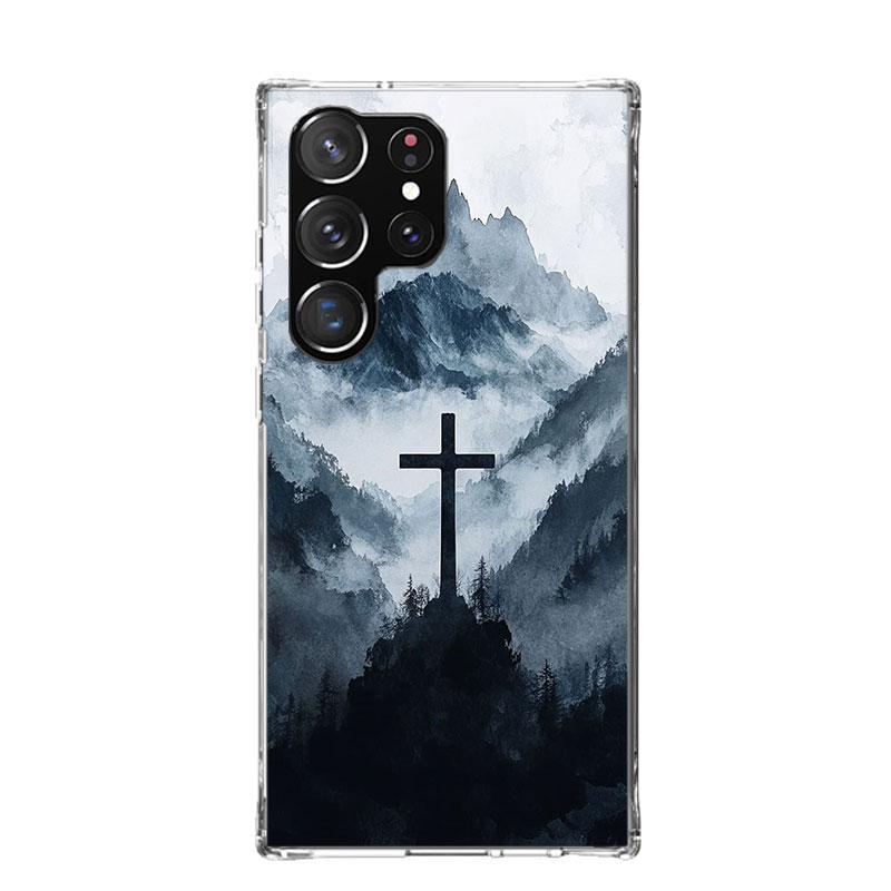 Jesus Bible Phone Case For Samsung Galaxy S26 S25 Edge S24 S23 FE S22 Ultra S21 Plus S20 + Fundas Cover Coque Galaxy S25 S24 S23