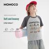 MOMOCO Boys' Summer Color-Block Casual T-Shirt
