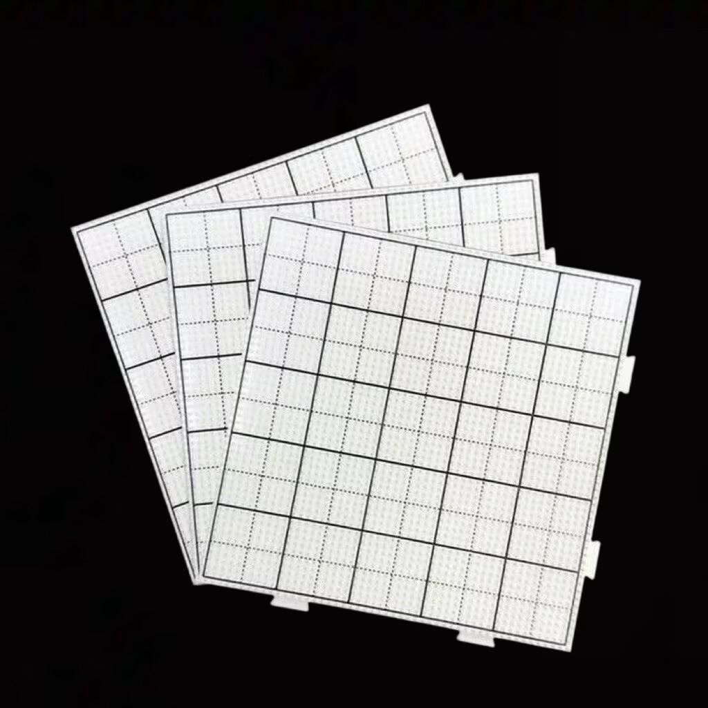 2.6mm Heat-Resistant, Anti-Deformation Perler Bead Board, 52-Pin Anti-Scald Baseboard, Spliceable