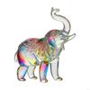 Crystal Elephant Figurines Glass Elephant Statues Crystal Animal Collectible Figurines Ornament Tabletop Decoration HX6C