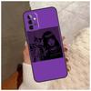 Purple aesthetic For Samsung Galaxy A12 A32 A52 A22 A16 A26 A36 A56 A06 A55 A35 A15 A54 A34 A14 A13 A53 Case