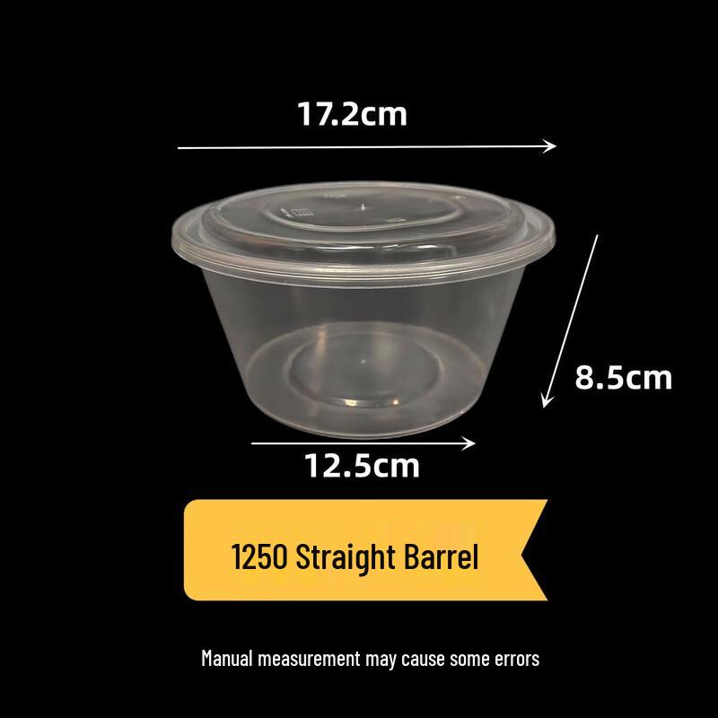 Chuanghui Round Plastic Disposable Takeaway Bowls