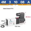 Airtac 4M210-08 Pneumatic Solenoid Valve, 220V/24V, Two-Position, Five-Way.