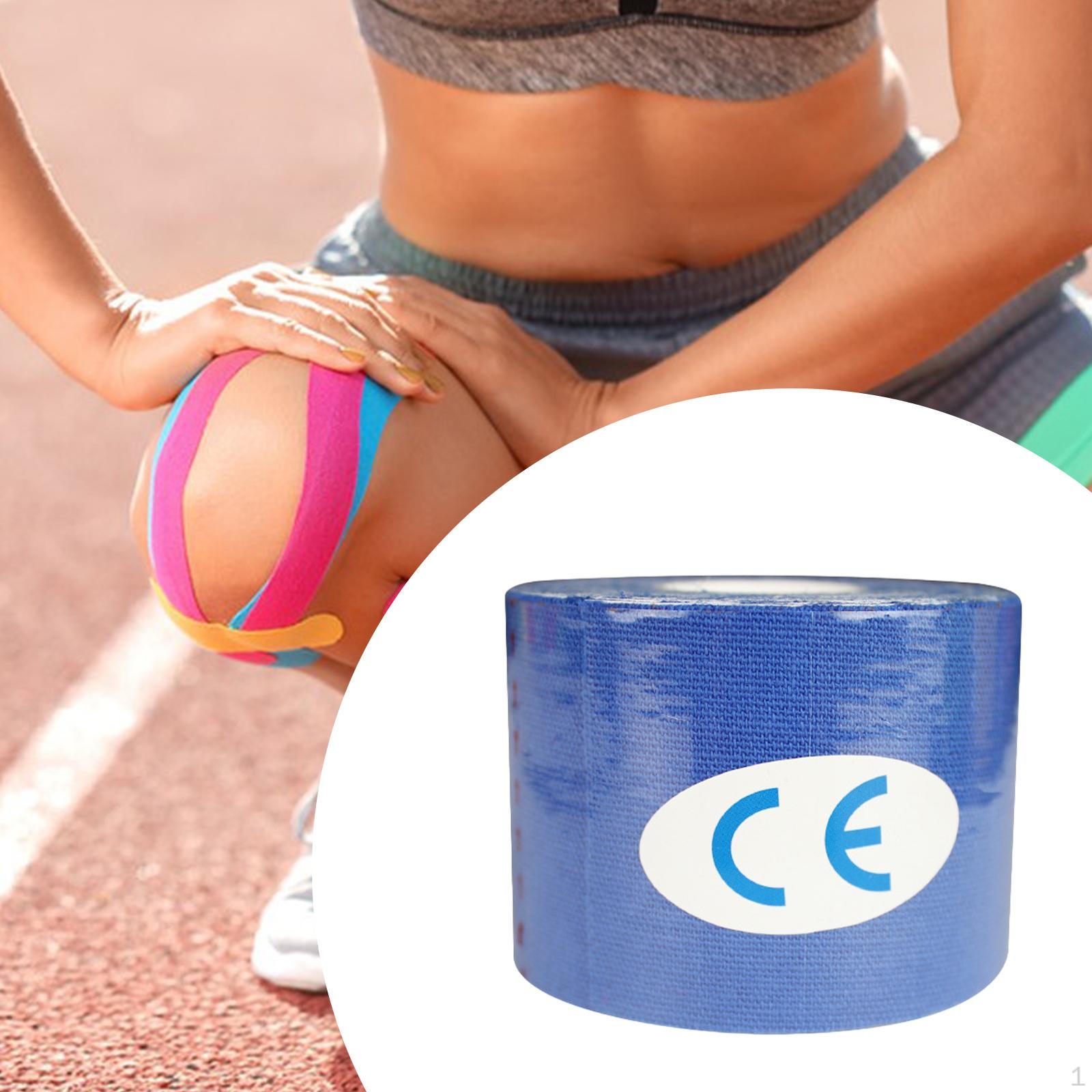 

Спортивная спортивная лента, когезивная защитная самоклеящаяся для плечевого сустава deep blue