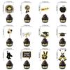 2026 Graduation Party Decoration Set: Banner & Cap Balloon