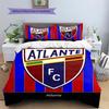 Club Atlético Atlante  Pattern Bedding Quilt Set  Home Decoration  Gift (1 * duvet cover + 2 * pillowcase  without core)