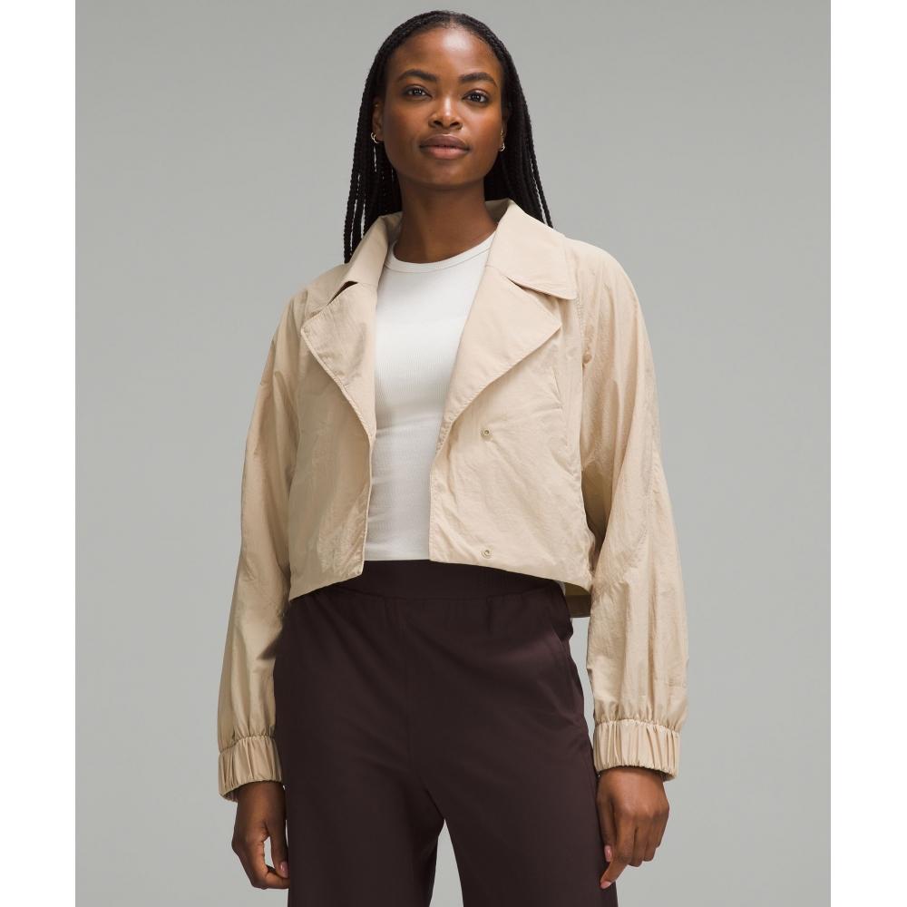 

Lululemon Cropped Trench Jacket Trench S