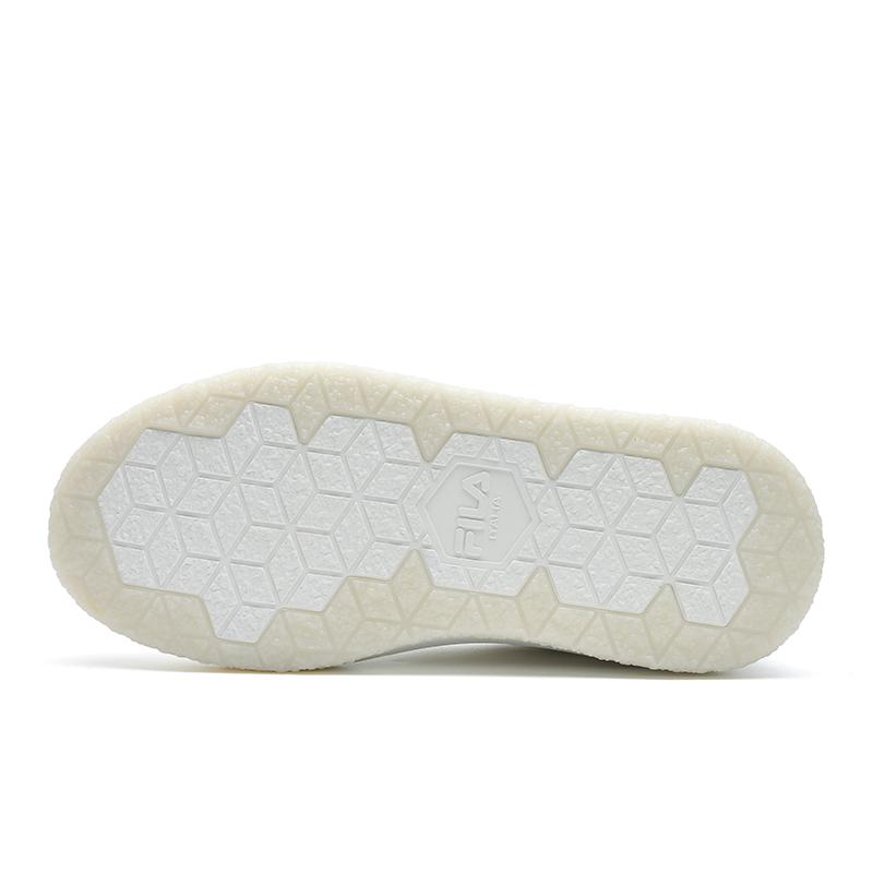 Fila Olimpica Classic White Sneakers Fashion Trend Low-Top Skate Shoes Women Sneakers Standard-White Nile-Green F12W431203FCN