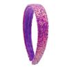 Colorful Sparkle High Skull Girl Headband – 2.5cm Wide Edge Hair Accessory