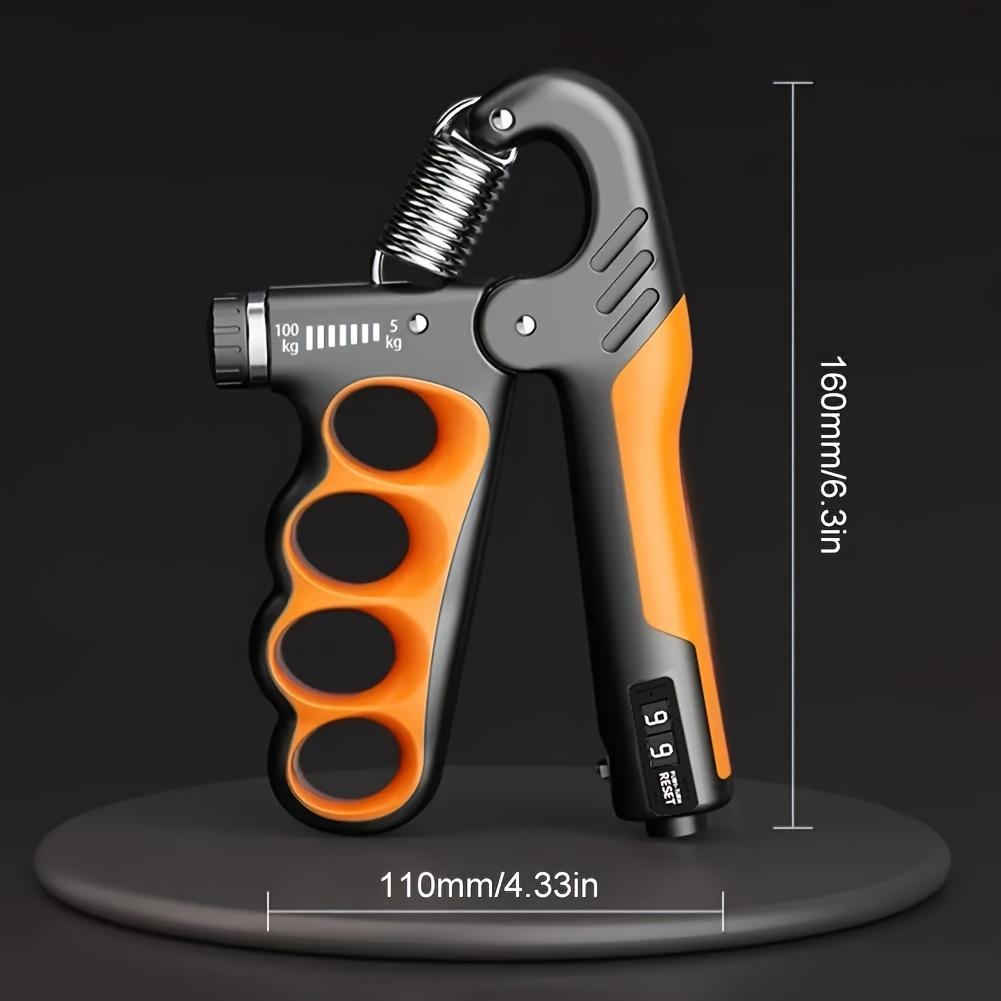 1Pc 5-100kg/11.02-220 weight lifter, mechanical counting hand grip, suitable for strength training, rehabilitation