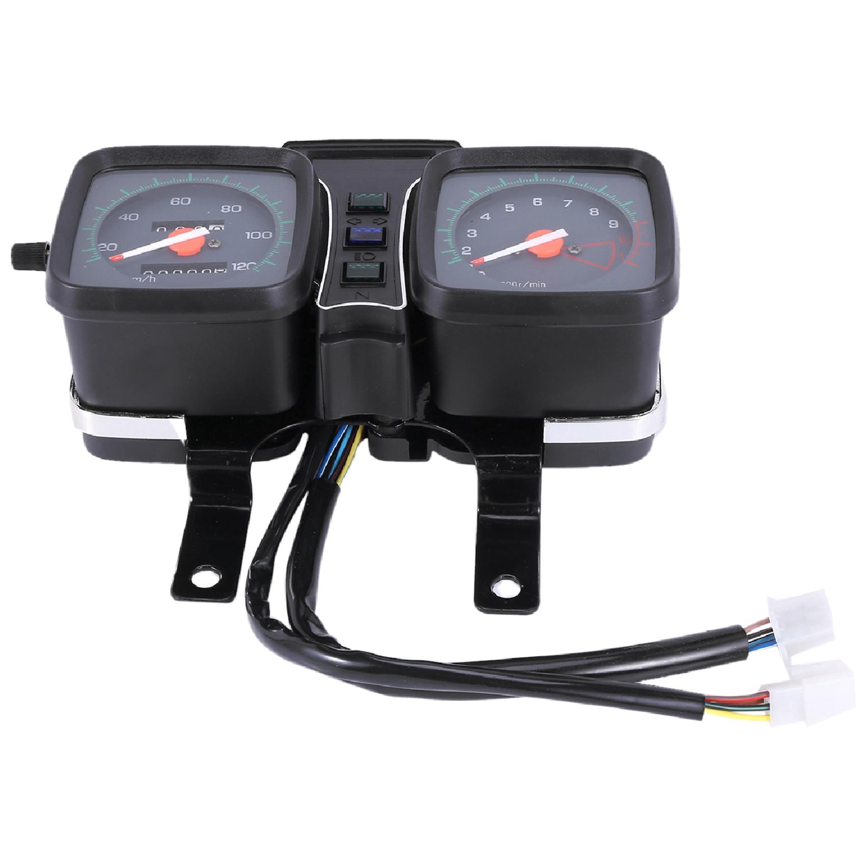 Motorcycle Instrument Odometer Tachometer Instrument Assembly For Suzuki GS125-A97E