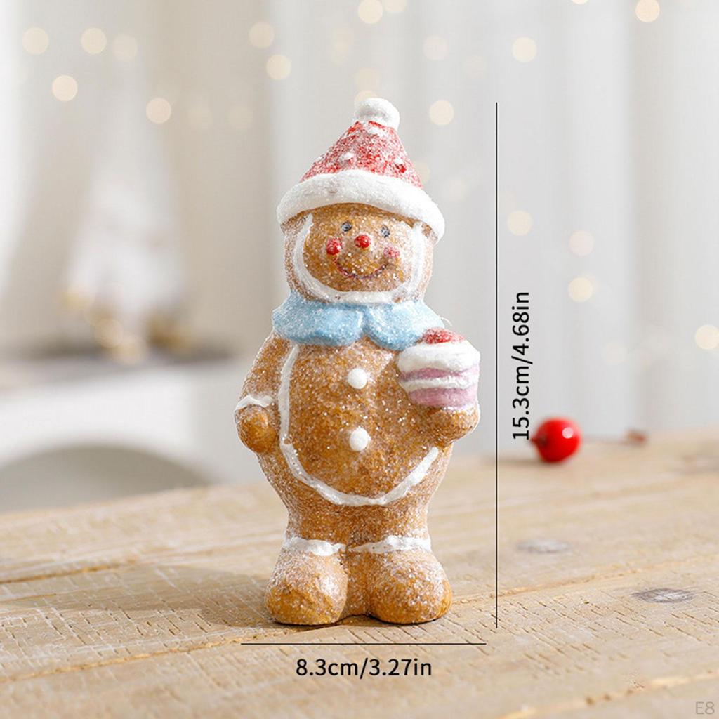 Figurky pro sváteční stolní dekoraci Keramická ozdoba