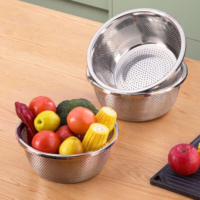 Chahua Edelstahl Sieb 28cm