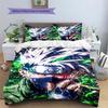 Kakashi Hatake Patterned Pillowcase & Duvet Cover Set Bedding for Bedroom Wonderful Gift for Anime Lovers.-TING